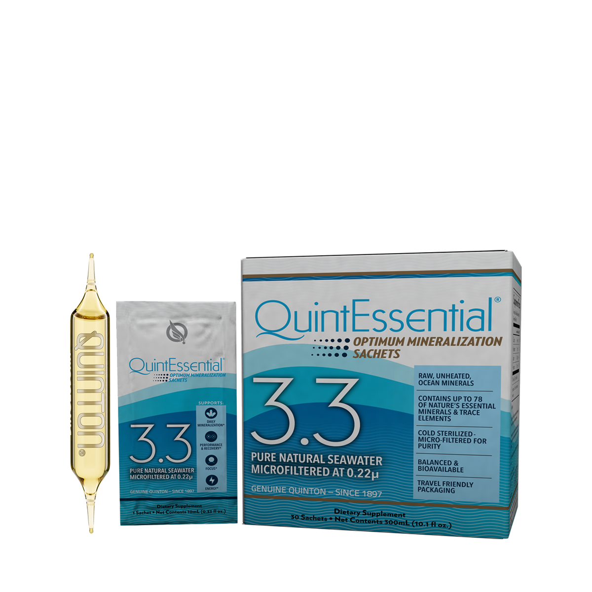 Our Quinton Isotonic and Hypertonic hydration formulas offer the