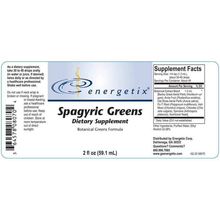 Spagyric Greens