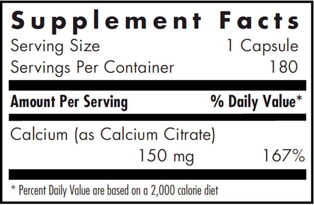 Calcium Citrate 150 mg