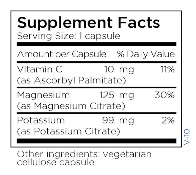 Potassium/Magnesium Citrate 240 caps