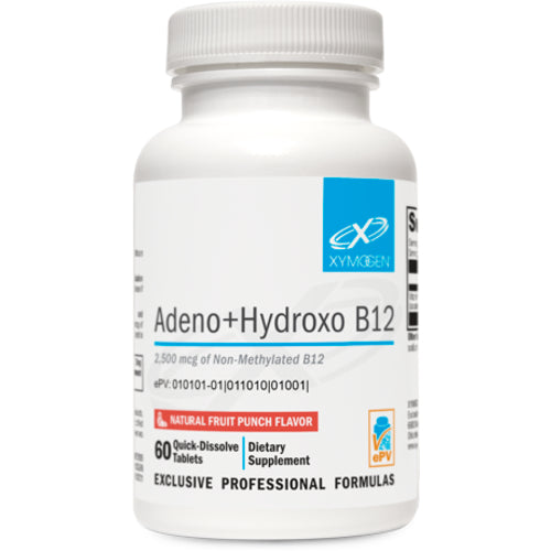 Adeno+Hydroxo B12 Natural Fruit Punch Flavor