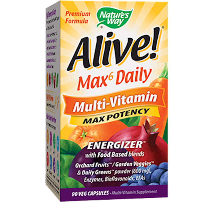 Alive! Multi-Vitamin(with iron) 90vcaps