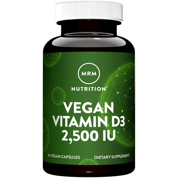 Vegan Vitamin D3 2,500 IU 60 Vegan Capsules