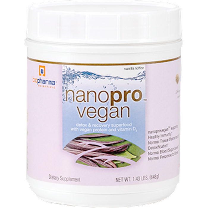 Nanopro Vegan Vanilla Toffee