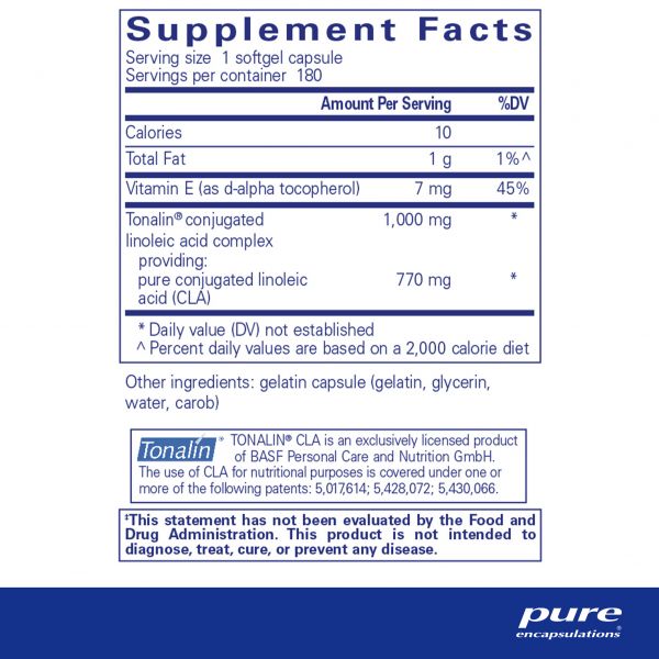 CLA (Conjugated Linoleic Acid) 1,000 mg