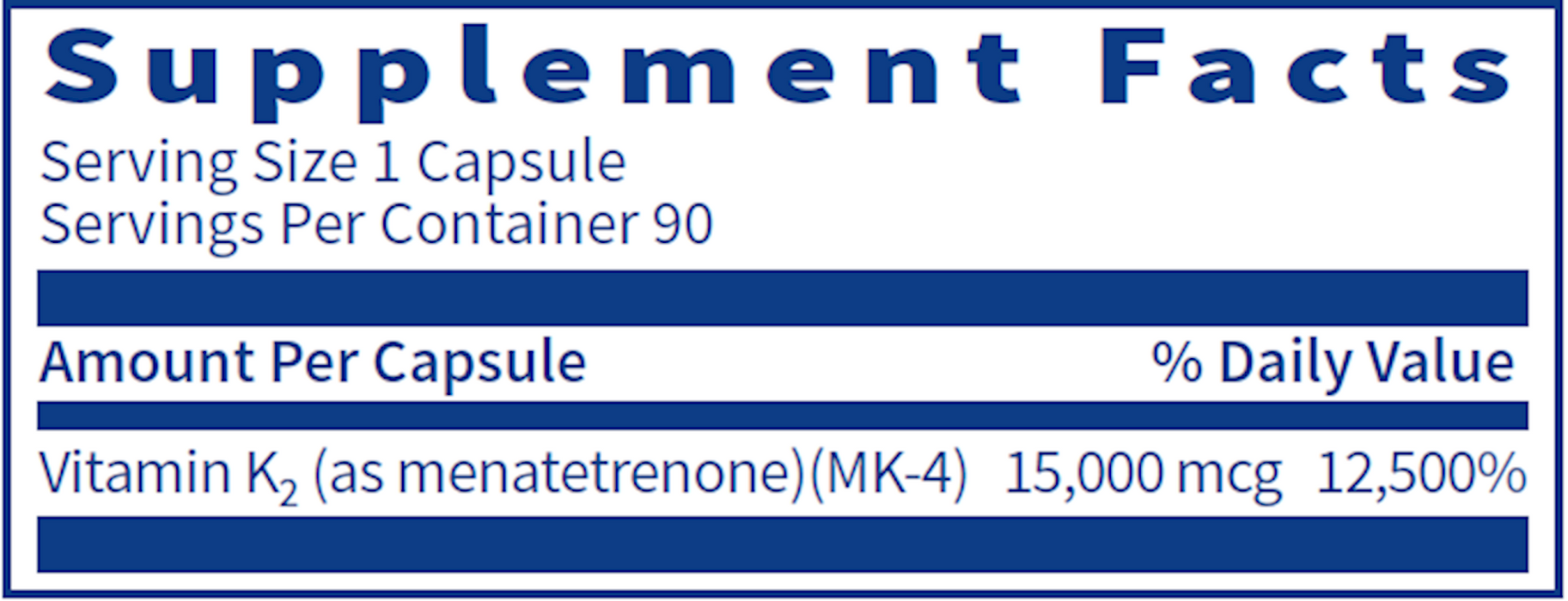 Ultra K2 15 mg