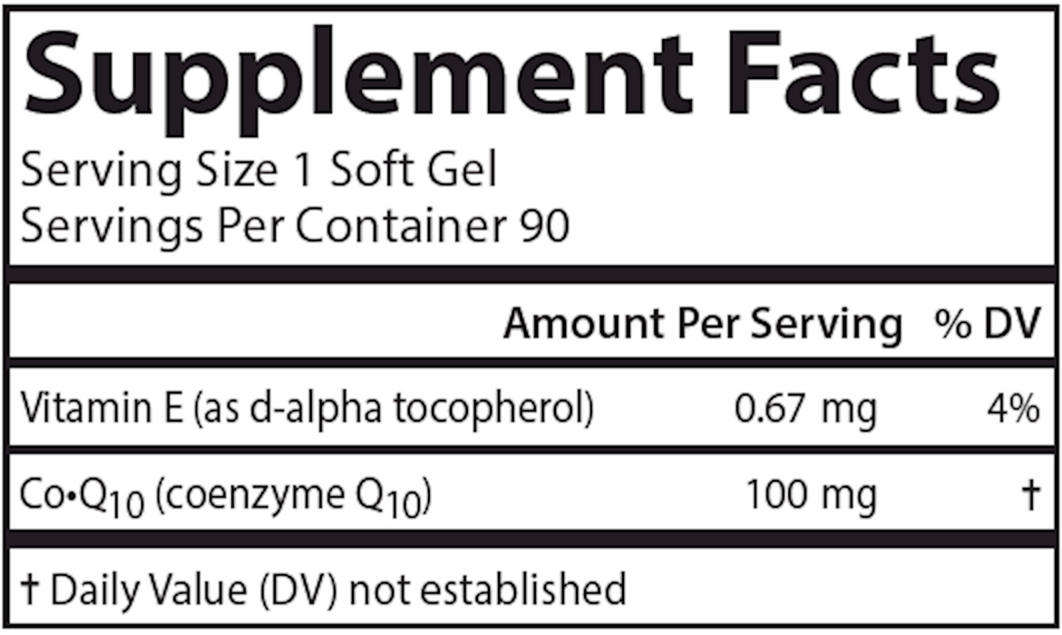 CoQ10 100 mg