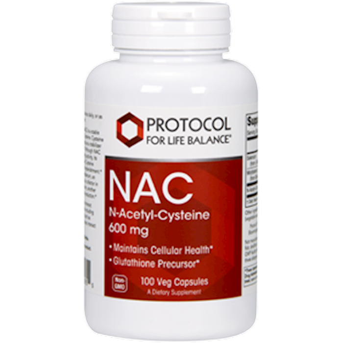 NAC 600 mg 100 Vegetarian Capsules