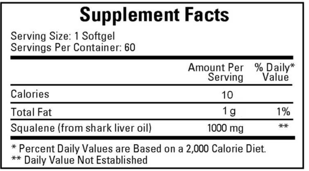 Squalene 1000 mg