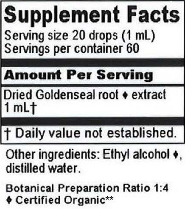 Goldenseal Extract 2 fl oz