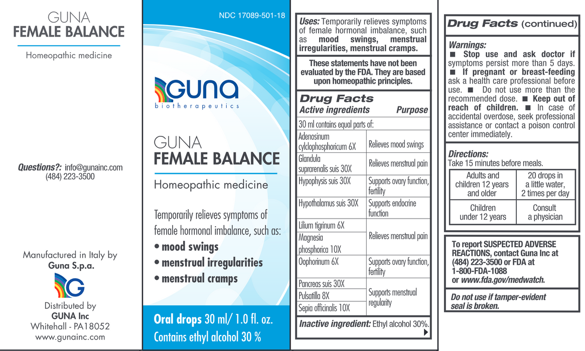 GUNA Female Balance Oral Drops