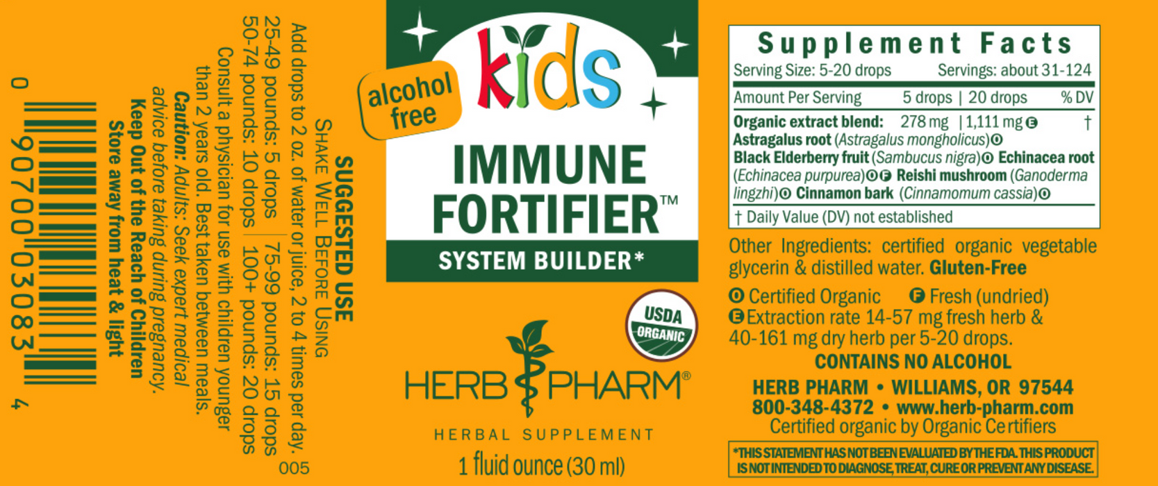 Kids Immune Fortifier 1 fl oz