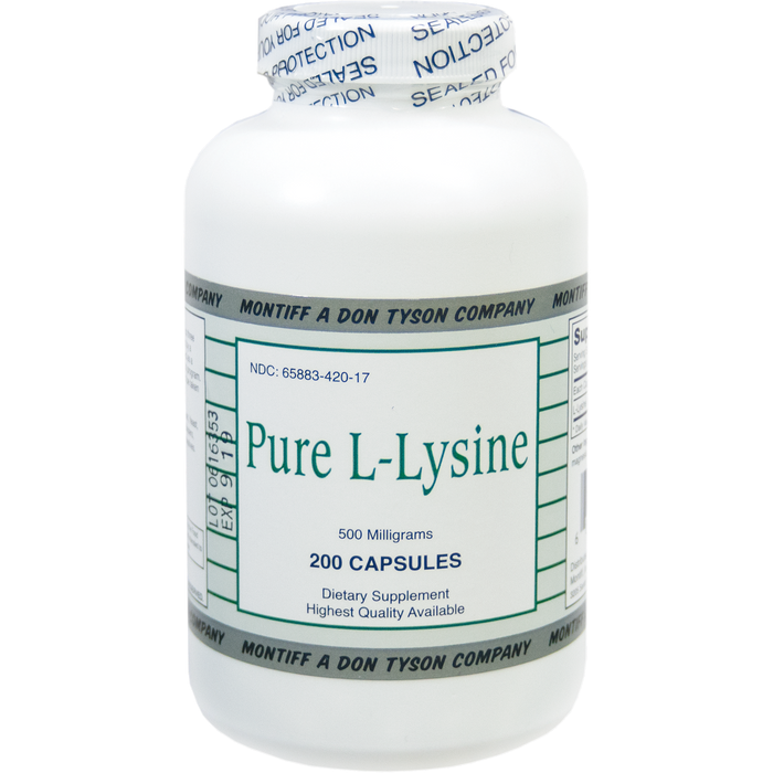 Pure L-Lysine 500 mg
