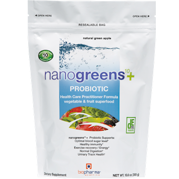 nanogreens10+probiotic Green App