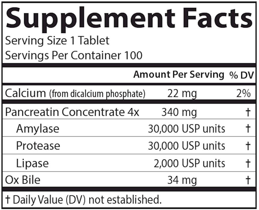 Natural Digestive Enzymes