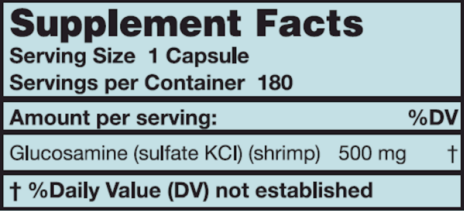 GlucoSulfate KCl 500 mg