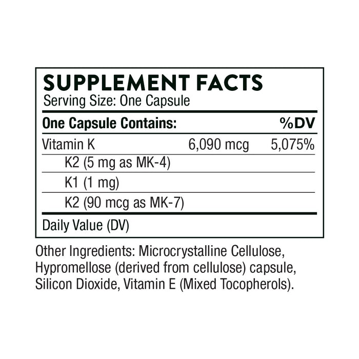 Vitamin K (formerly 3-K Complete)