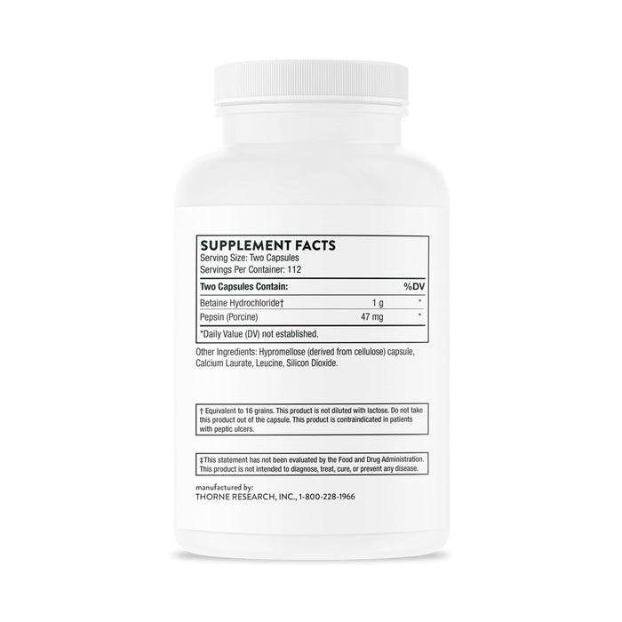Betaine HCl & Pepsin