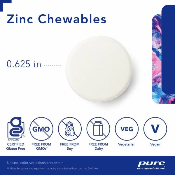 Zinc chewables